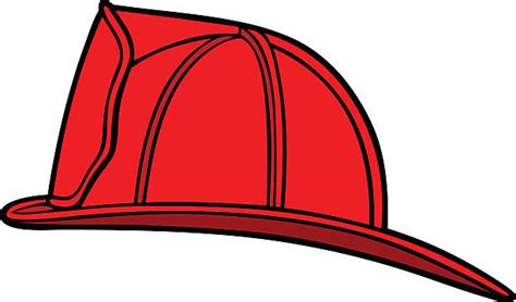 Fireman Hat Clip Art, Vector Images & Illustrations - iStock