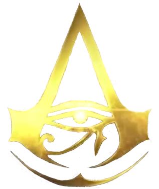 Assassins Creed Origins Logo PNG | Assassins creed art, Assassins creed ...