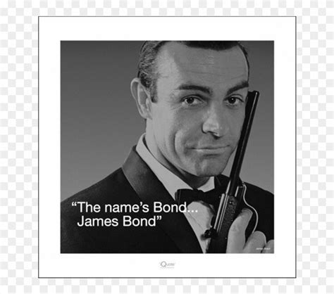 Bond James Bond Quote 486705, HD Png Download - 709x709(#4072688) - PngFind