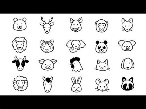 Easy Cute Animal Drawings HD Wallpaper Pxfuel, 54% OFF