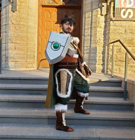 [Self] Shield Hero cosplay with metal breastplate plate : cosplay