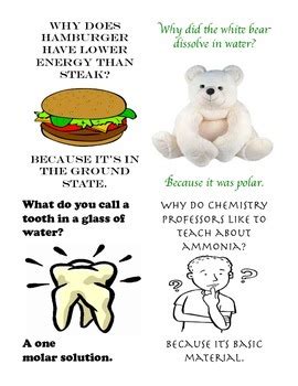 Chemistry Jokes by For the Love of Teaching Science | TpT