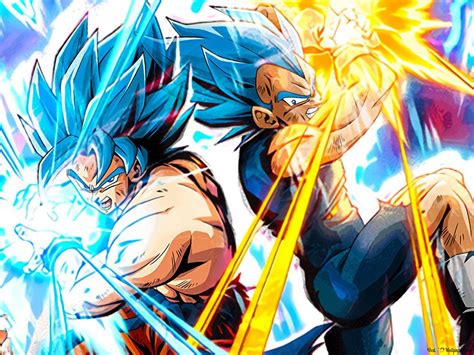 Goku Vs Vegeta Kamehameha Vs Galick Gun Wallpaper