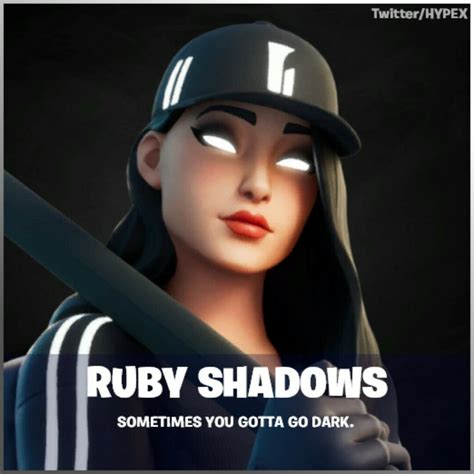 Ruby Shadows Fortnite Wallpapers - Wallpaper Cave