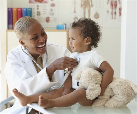 Pediatrician consulting a baby - Highest Pediatrician Salary - Quality ...