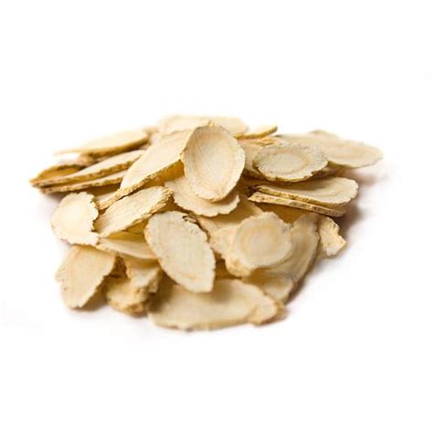 White Chinese Ginseng Root Slices 人参片 - Inlive Herbal