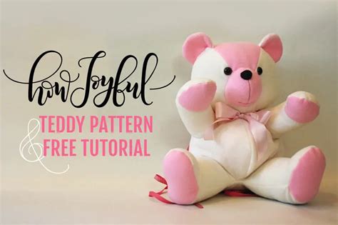 Teddy Bear Tutorial and Pattern - Beginner-sewing.com