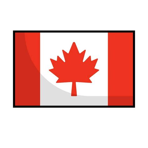 Modern Canadian flag icon. Maple Leaf flag icon. Vector. 26734888 ...