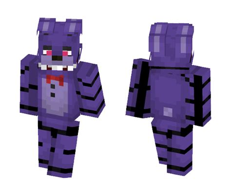 Download Bonnie - FNaF 1 Minecraft Skin for Free. SuperMinecraftSkins