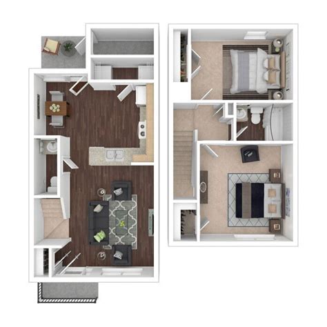 Spacious Floor Plans at Park Place Apartments