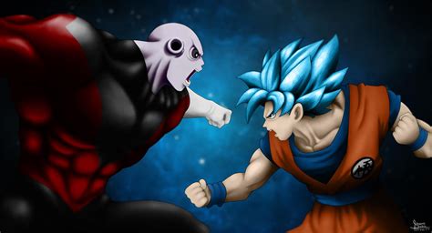 Goku Vs Jiren by Spas-Synja on DeviantArt