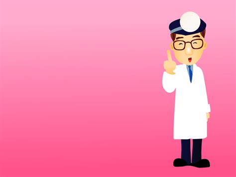 Doctor Cartoon Backgrounds | Cartoon, Health, Medical, Pink Templates ...