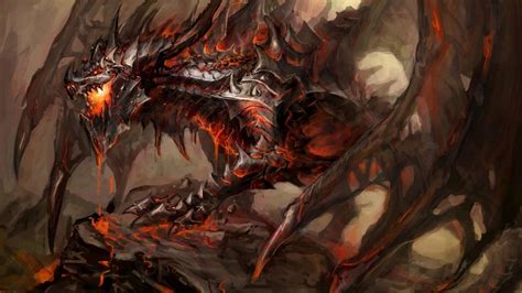 Red Eyes Black Metal Dragon Wallpaper