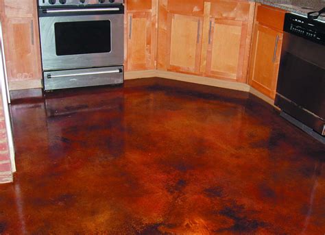 Concrete Floor Acid Stain Colors – Flooring Ideas