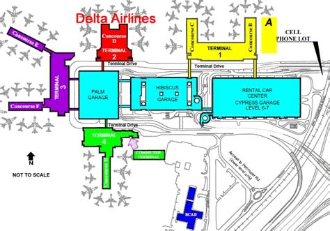 Fort Lauderdale International Airport Directions and Map