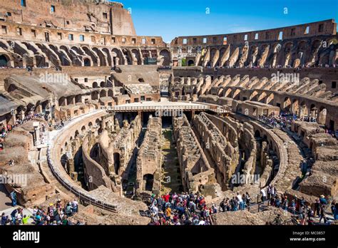 View inside colosseum rome italy hi-res stock photography and images ...