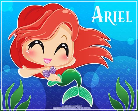 Ariel Chibi Disney Princess Photo 31905257 Fanpop