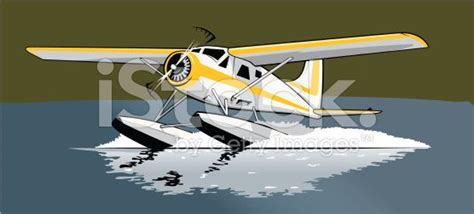 this is a vector illustration of a Float Plane. this can be placed on ...