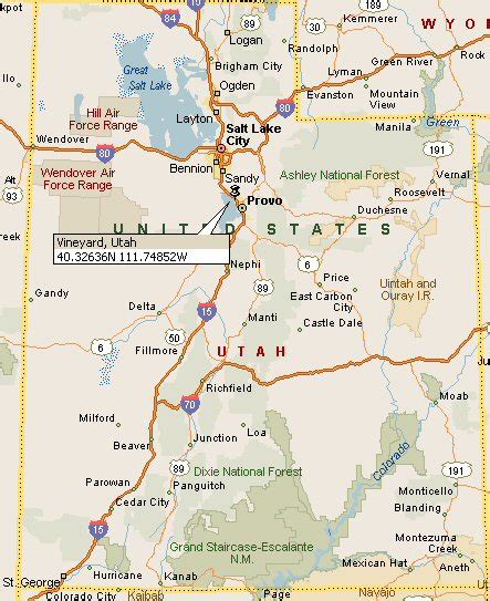 Vineyard, Utah Map 4