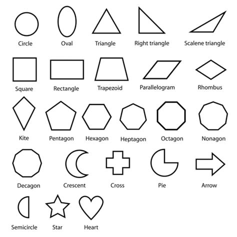 Geometric shapes vector — Stock Vector © attaphongw #62231151