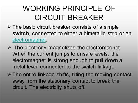 Explain Working Of Sf6 Circuit Breaker - Circuit Diagram