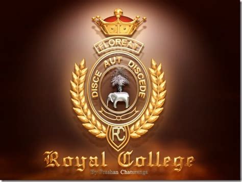 Royal College Logo – Prashan 3D World – Prashan Chaturanga