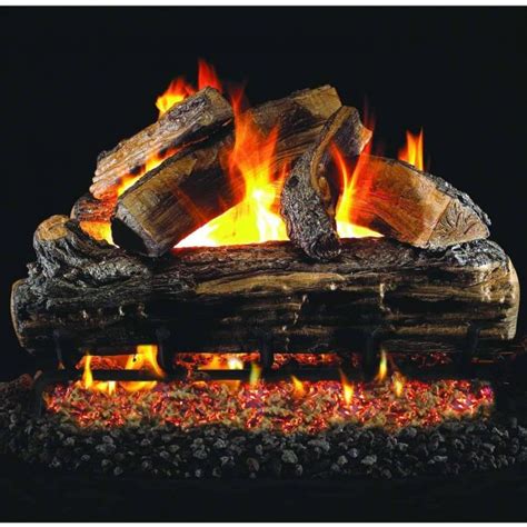 Peterson Gas Logs 30-inch Split Oak Logs Only No Burner - Fireplacess.com