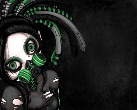 Anime Gas Mask Wallpaper - WallpaperSafari