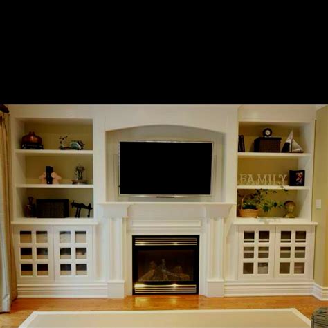 Diy Entertainment Center With Fireplace / Diy Entertainment Center ...