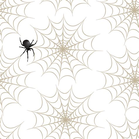 Halloween seamless pattern. Holiday background with spider, web 588690 ...