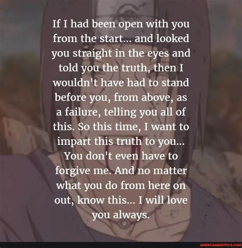 11 Best Itachi Uchiha Quotes Of All Time - My Otaku World