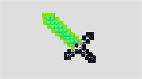 Minecraft Emerald Sword