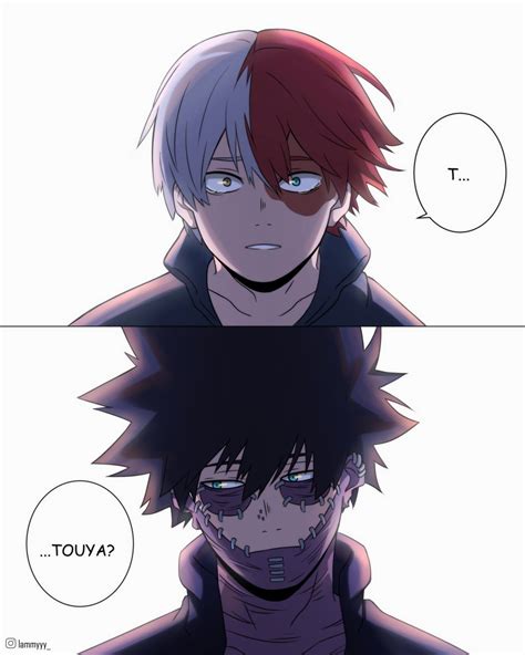 Dabi Toya Todoroki And Shoto Todoroki Anime My Hero Academia