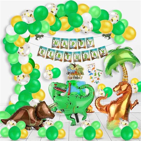 Buy Dinosaur Birthday Party Decorations, Birthday Party Supplies ...