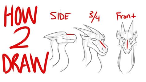 35+ Ideas For Dragon Face Drawing Front - Sarah Sidney Blogs