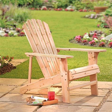 Wooden Adirondack Chair | Garden Gear