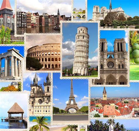 european landmarks - ePuzzle photo puzzle