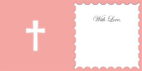 Christening Background Design