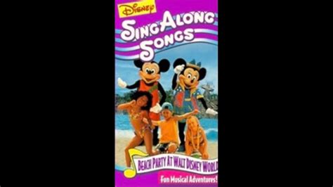 Opening To Disneys Sing Along Songs Beach Party At Walt Disney World