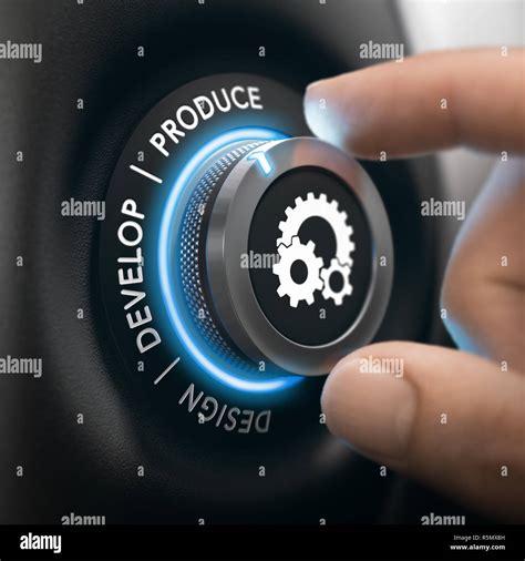 Industrial Process, From Design to Production Stock Photo - Alamy