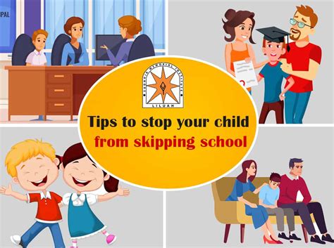 Tips to stop children from skipping school & encourage them about school