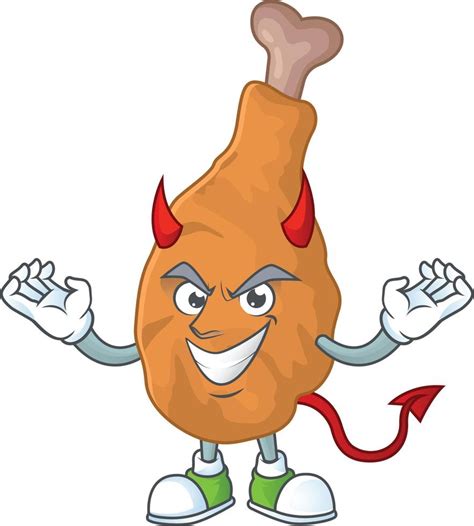 Fried chicken Cartoon character 20914668 Vector Art at Vecteezy