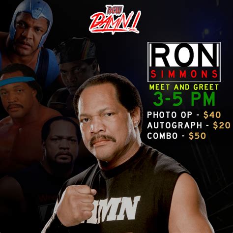 Meet and Greet with Ron Simmons