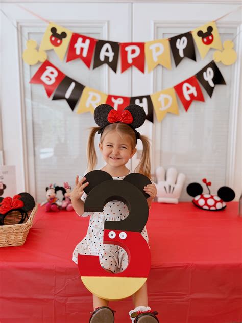 Mickey Minnie Mouse Birthday