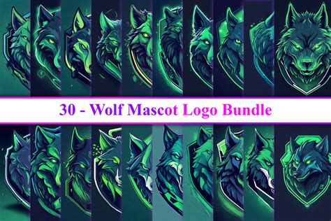 Wolf Mascot Logo, Gaming Logo Graphic by Forhadx5 · Creative Fabrica