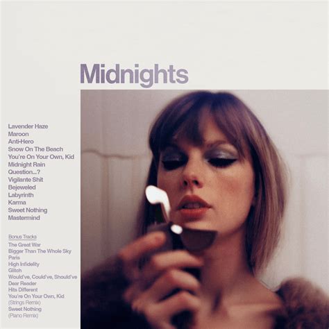 Midnights Album Cover Seven Moments To Remember From Midnights Album ...