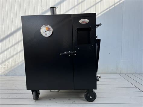 Black Gravity Feed Smoker Bbq Smoker Power Coated - Buy Gravity Feed ...