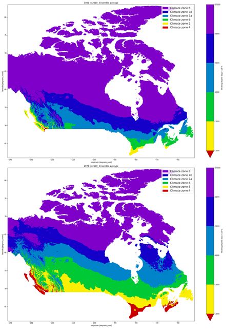 Canada's Climate Zones (2070-2100) R/MapPorn, 49% OFF