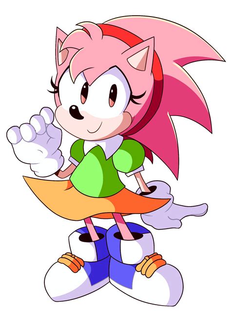 Classic Amy Rose by TysoBro on Newgrounds