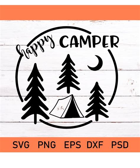 Happy camper svg, Camping svg, Travel svg, Camping quote svg, Camper ...